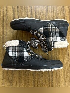 Keds Scout Rain Boot Cozy Thinsulate Water-Repellant Flexible Sole Grip Size 6.5